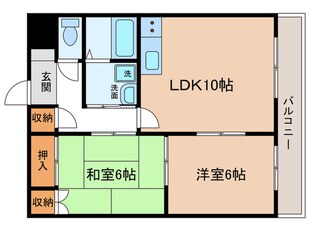 リバ－サイド前田の物件間取画像